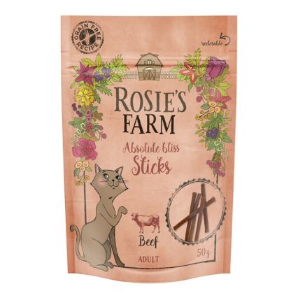 Rosie's Farm Cat Snack "Sticks" - Beef